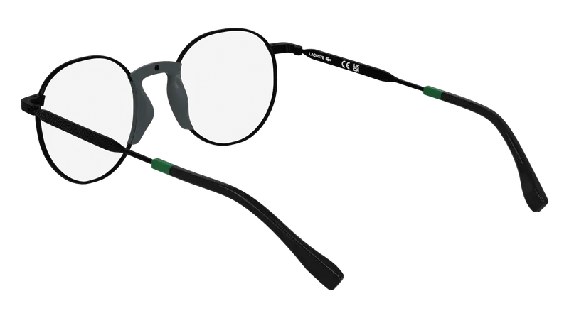 Lacoste Bambino L3114 002 Montature da vista Metallo Nero Rotonda Normale miniatura 3