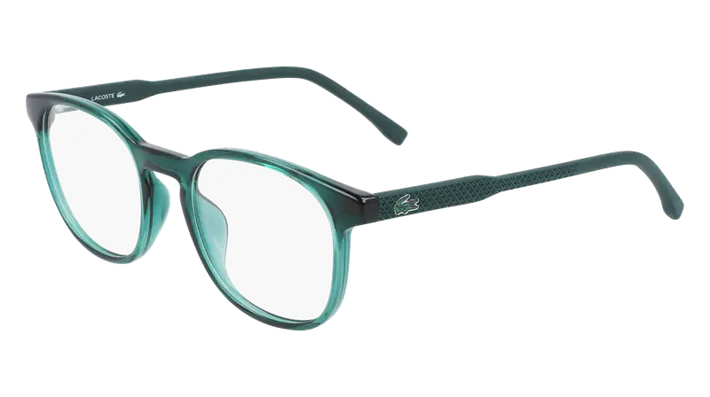 Lacoste Bambino L3632 315 Montature da vista Plastica Verde  Rotonda Fotocromatiche Fotocromatiche