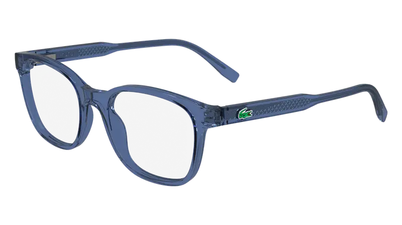 Lacoste Bambino L3660 424 Montature da vista Bio-iniettato Blu  Rotonda Normale Normale