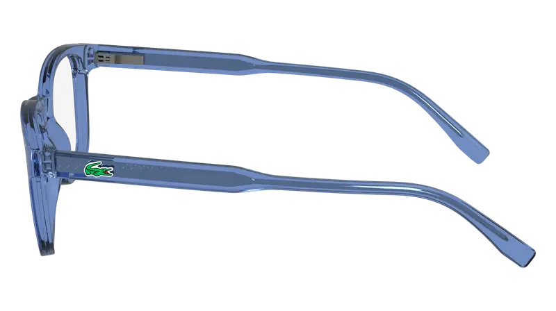 Lacoste Bambino L3660 424 Montature da vista Bio-iniettato Blu Rotonda Normale Normale miniatura 3