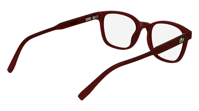 Lacoste Bambino L3660 604 Montature da vista Bio-iniettato Bordeaux Rotonda Normale Normale miniatura 3