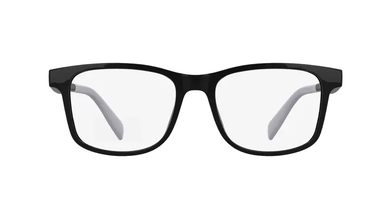 Bambino Lacoste L3663 001 Montature da vista Bio-iniettato Nero Squadrata Normale miniatura 2