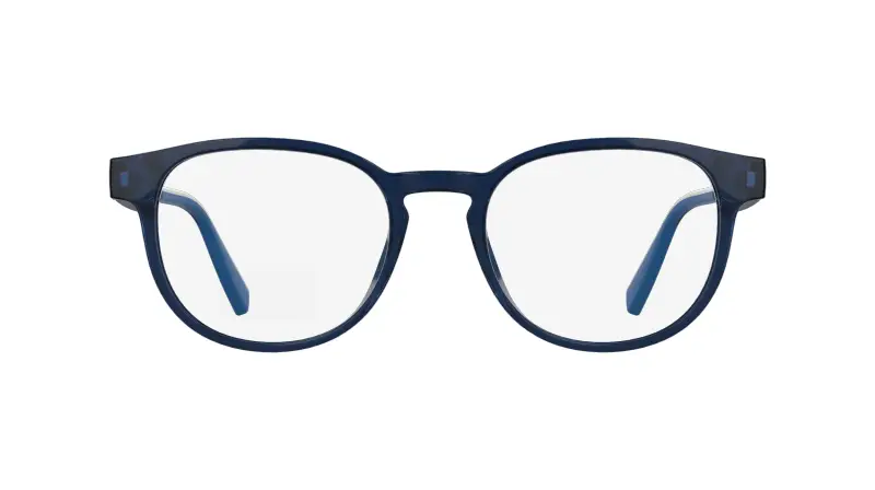 Bambino Lacoste L3666 410 Montature da vista Bio-iniettato Blu Squadrata Normale miniatura 2