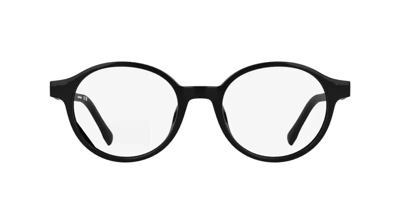 Bambino Lacoste L3668 001 Montature da vista Bio-iniettato Nero Rotonda Normale miniatura 2