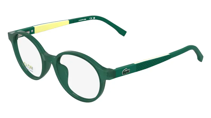 Bambino Lacoste L3668 315 Montature da vista Bio-iniettato Rotonda Normale