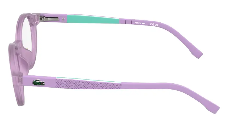 Bambino Lacoste L3668 528 Montature da vista Bio-iniettato Rotonda Normale miniatura 3