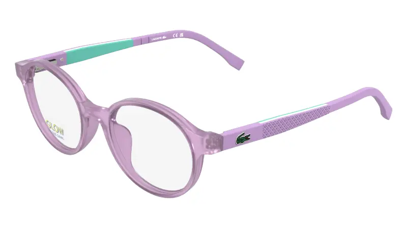 Bambino Lacoste L3668 528 Montature da vista Bio-iniettato Rotonda Normale