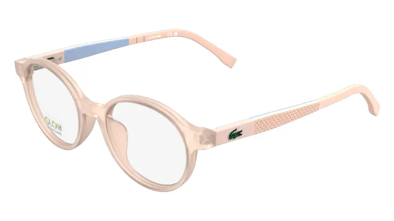 Bambino Lacoste L3668 750 Montature da vista Bio-iniettato Rotonda Normale