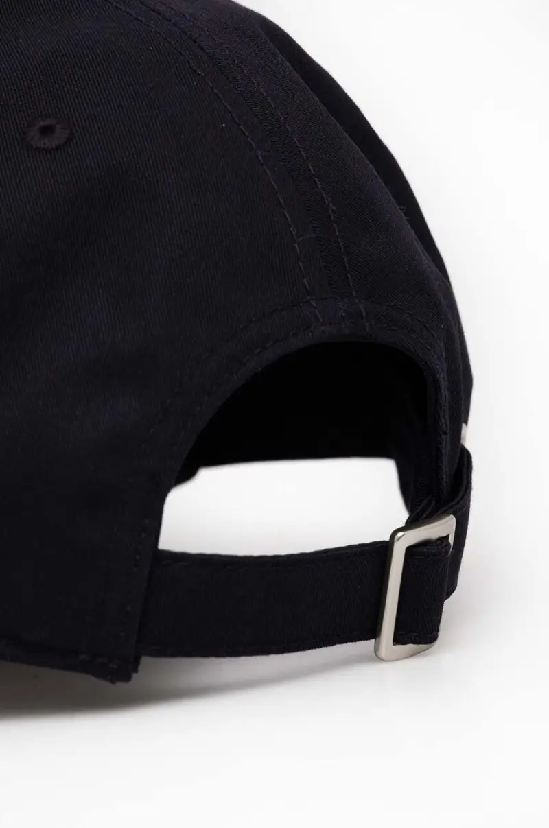 berretto da baseball colore blu navy con applicazione miniatura 3