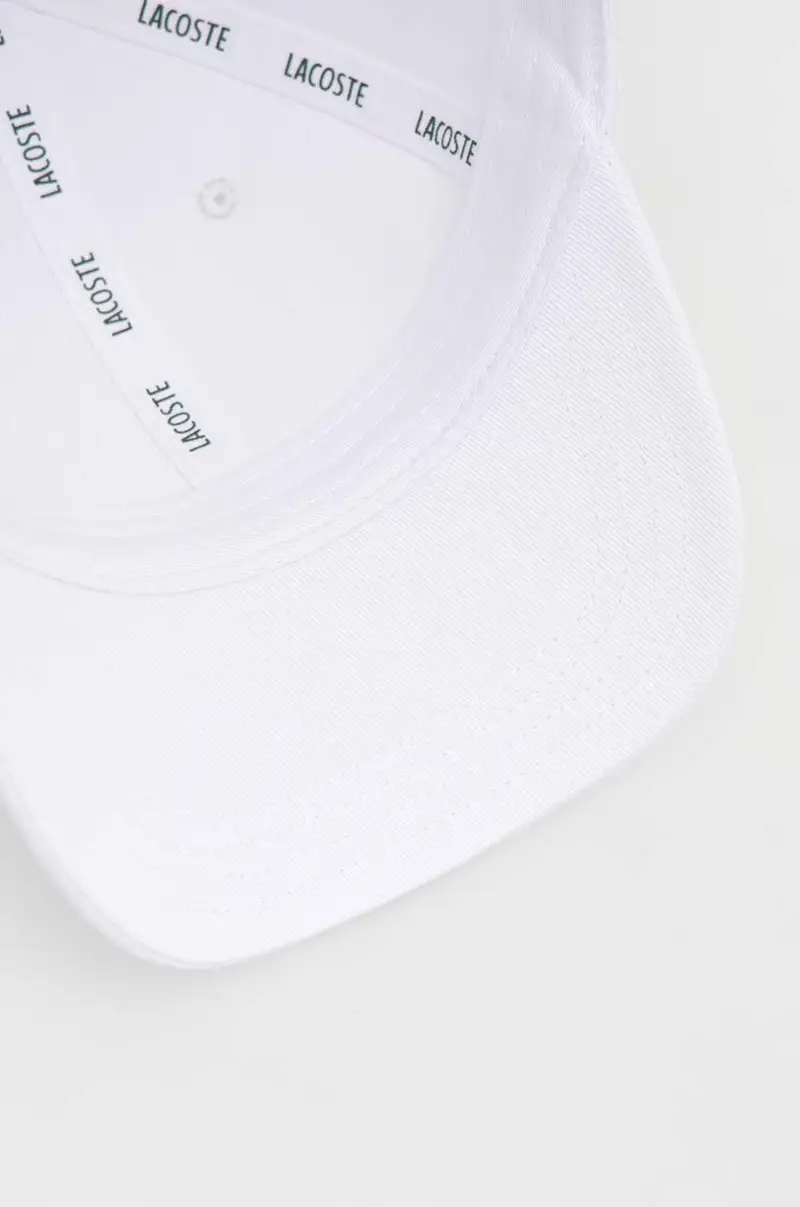 berretto da baseball in cotone colore bianco miniatura 4