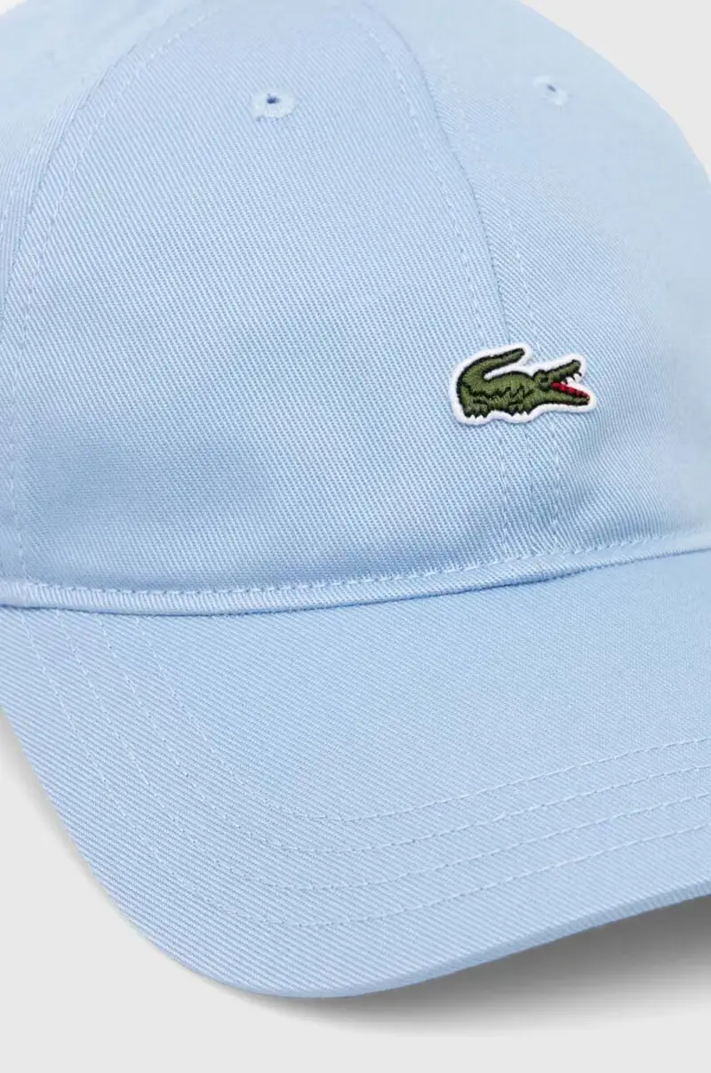 berretto da baseball in cotone colore blu con applicazione miniatura 3