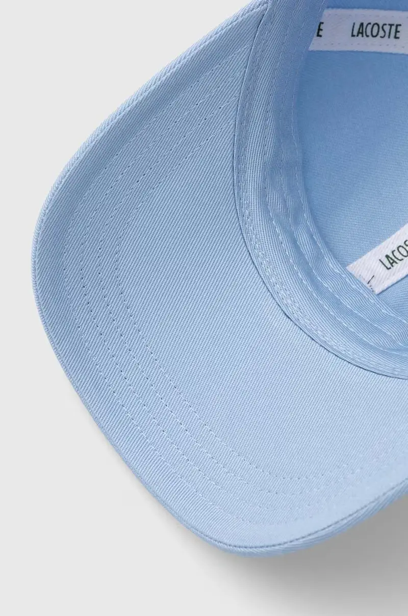 berretto da baseball in cotone colore blu con applicazione miniatura 4