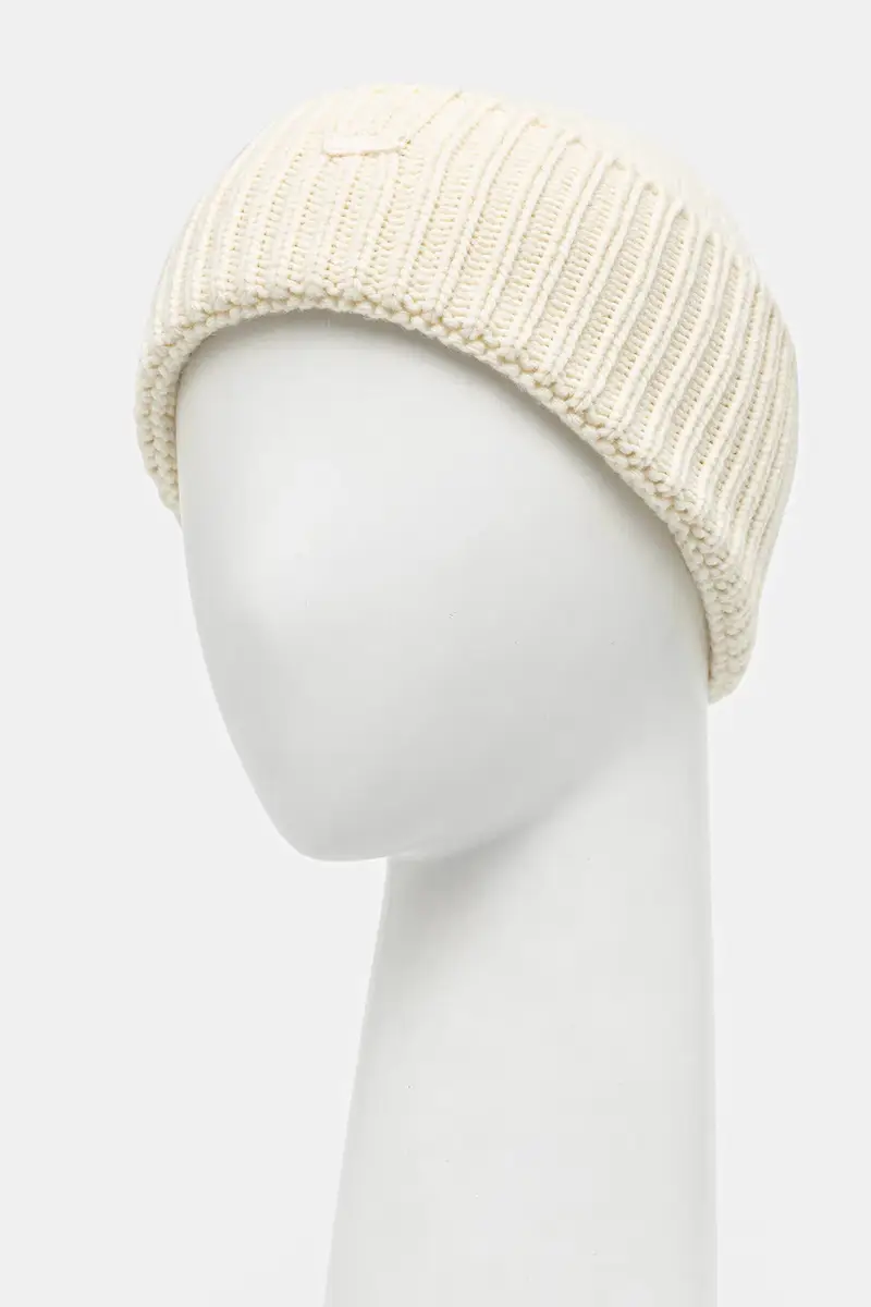 berretto in lana colore beige RB4163 miniatura 2