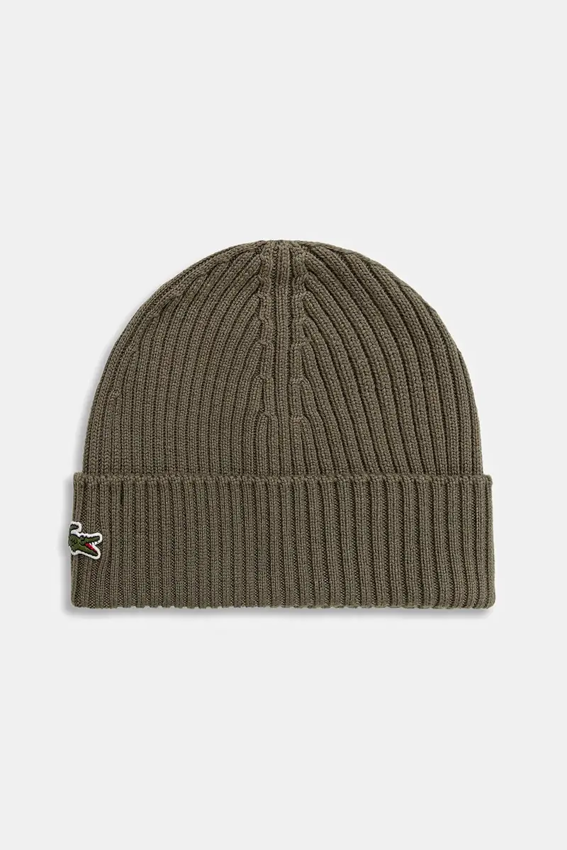 berretto in lana colore nero RB0001 Verde