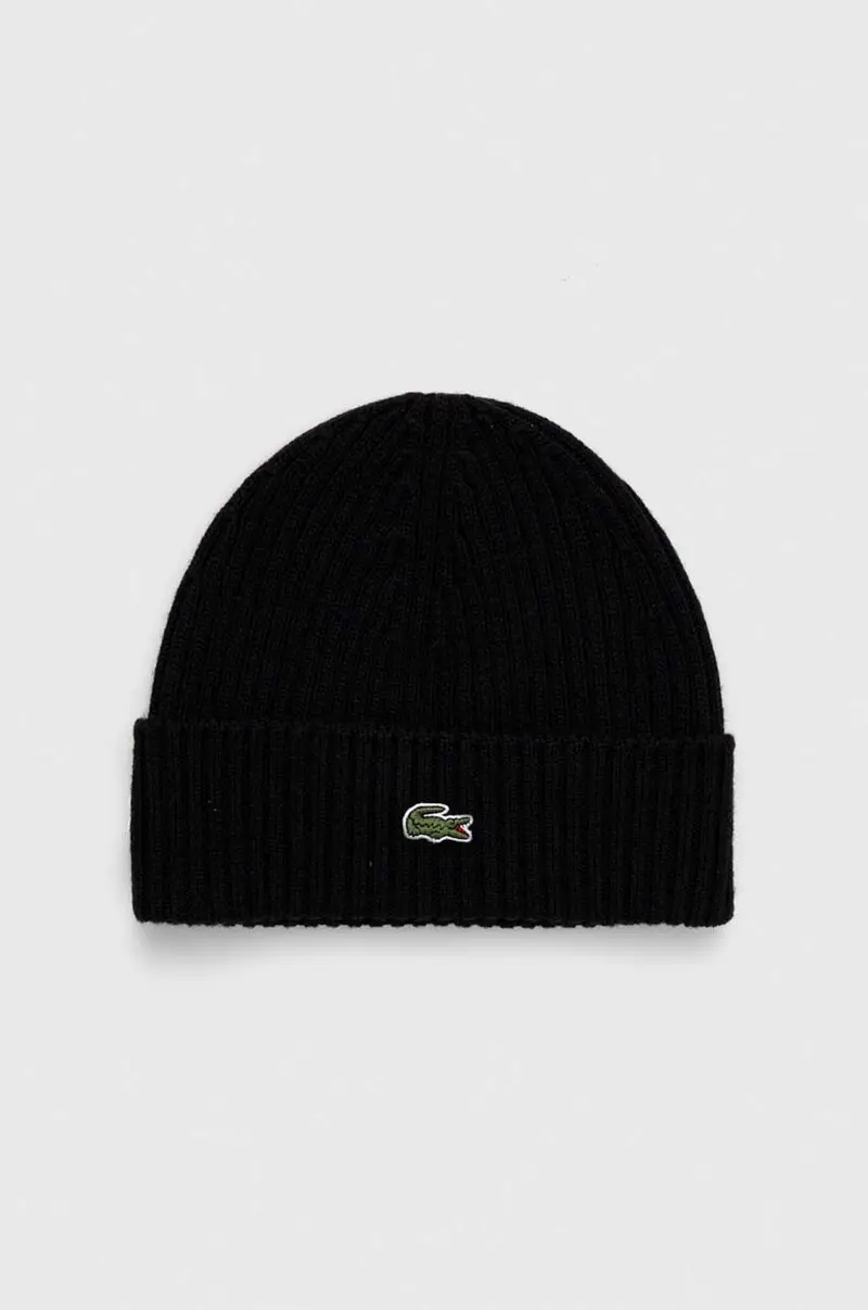 berretto in lana Nero