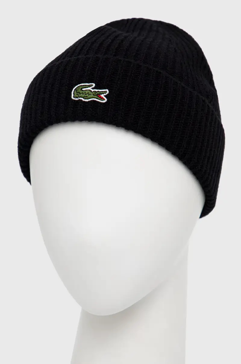 berretto in lana Nero miniatura 3