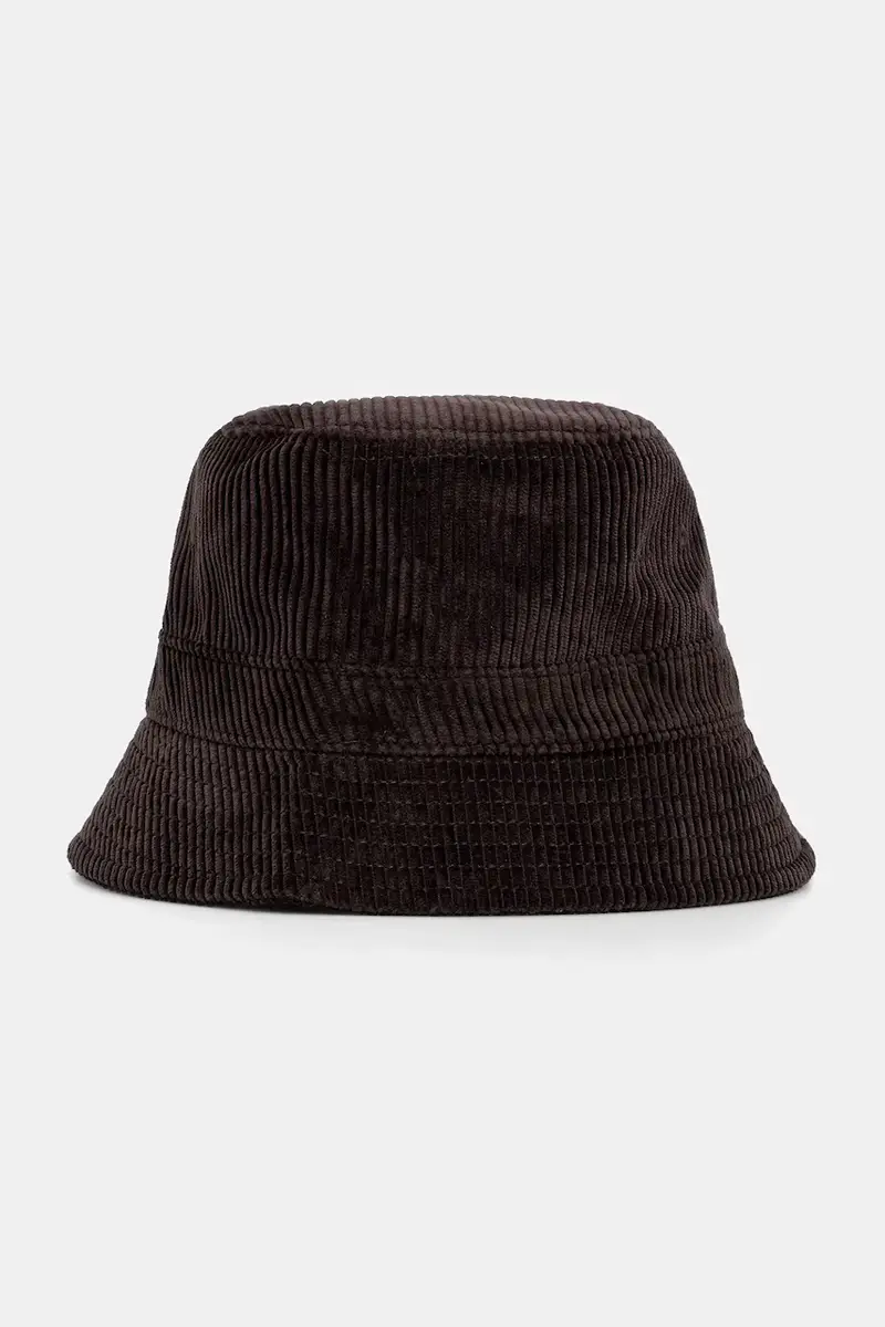 berretto in velluto a coste Marrone miniatura 2