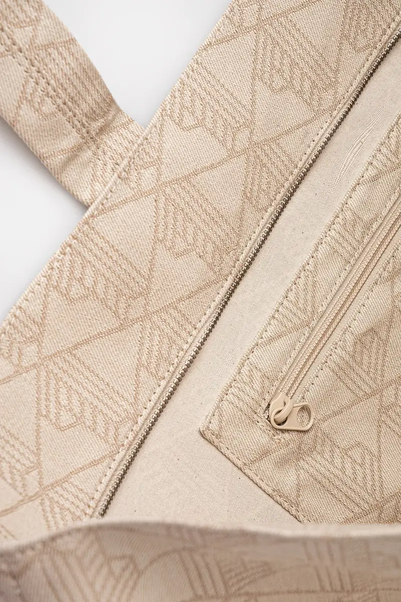 Lacoste Borsa a mano Beige 3423406 miniatura 5