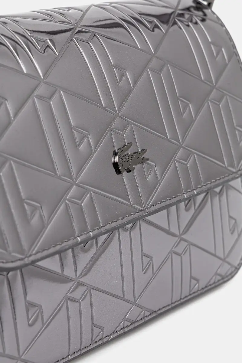 Lacoste Borsa a mano Argento 3568411 miniatura 3