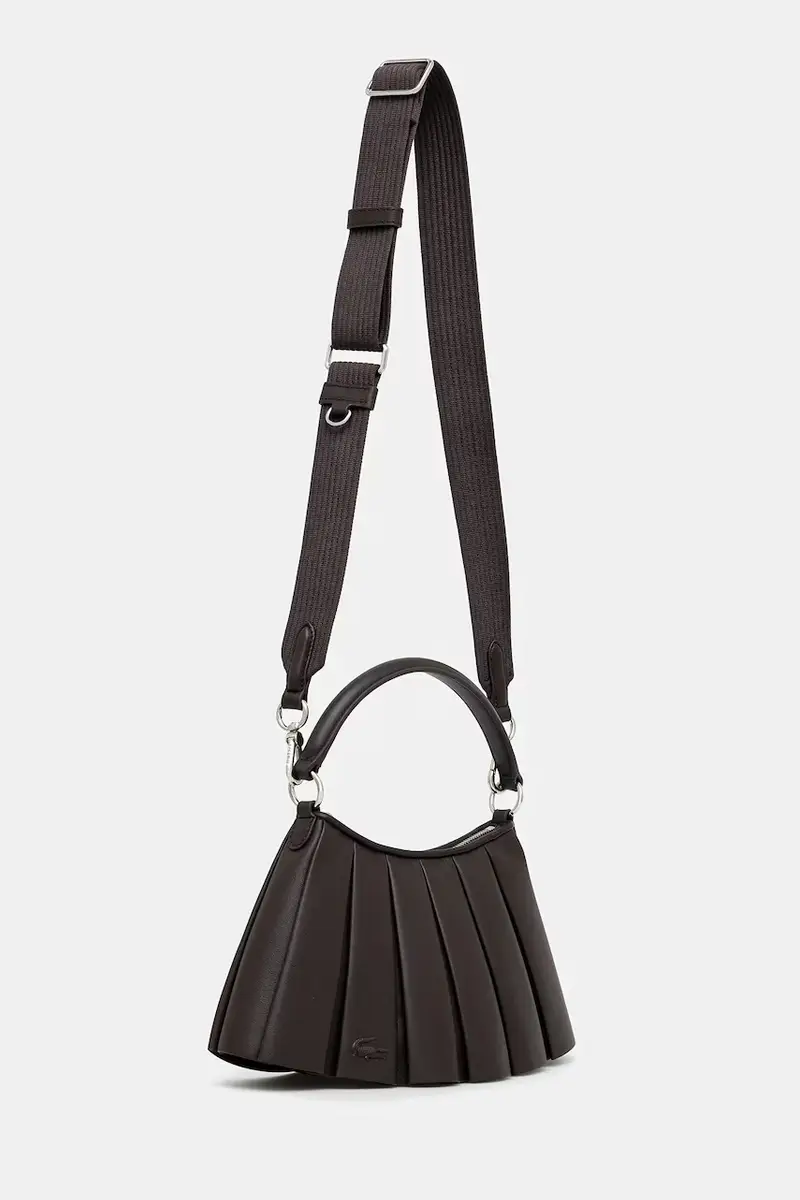 Lacoste Borsa a mano Marrone 4094245 miniatura 2