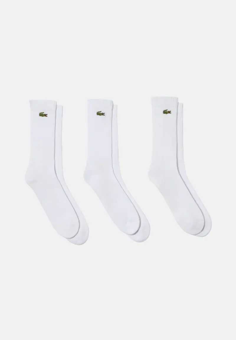 Calzini (3 paia) bianchi per uomo e donna