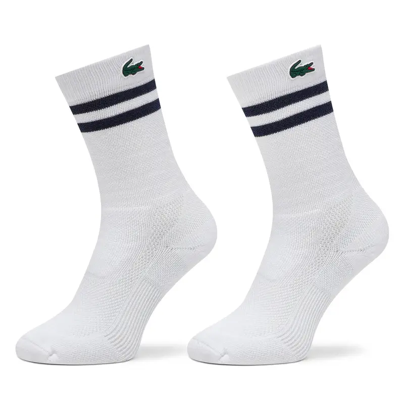 Calzini lunghi Lacoste RA1095 Bianco