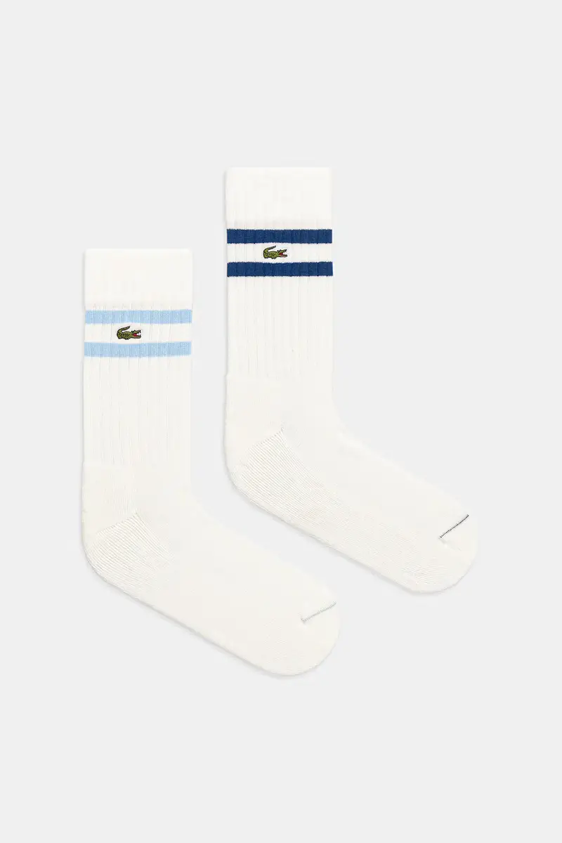 calzini pacco da 2 colore verde RA6842 Bianco