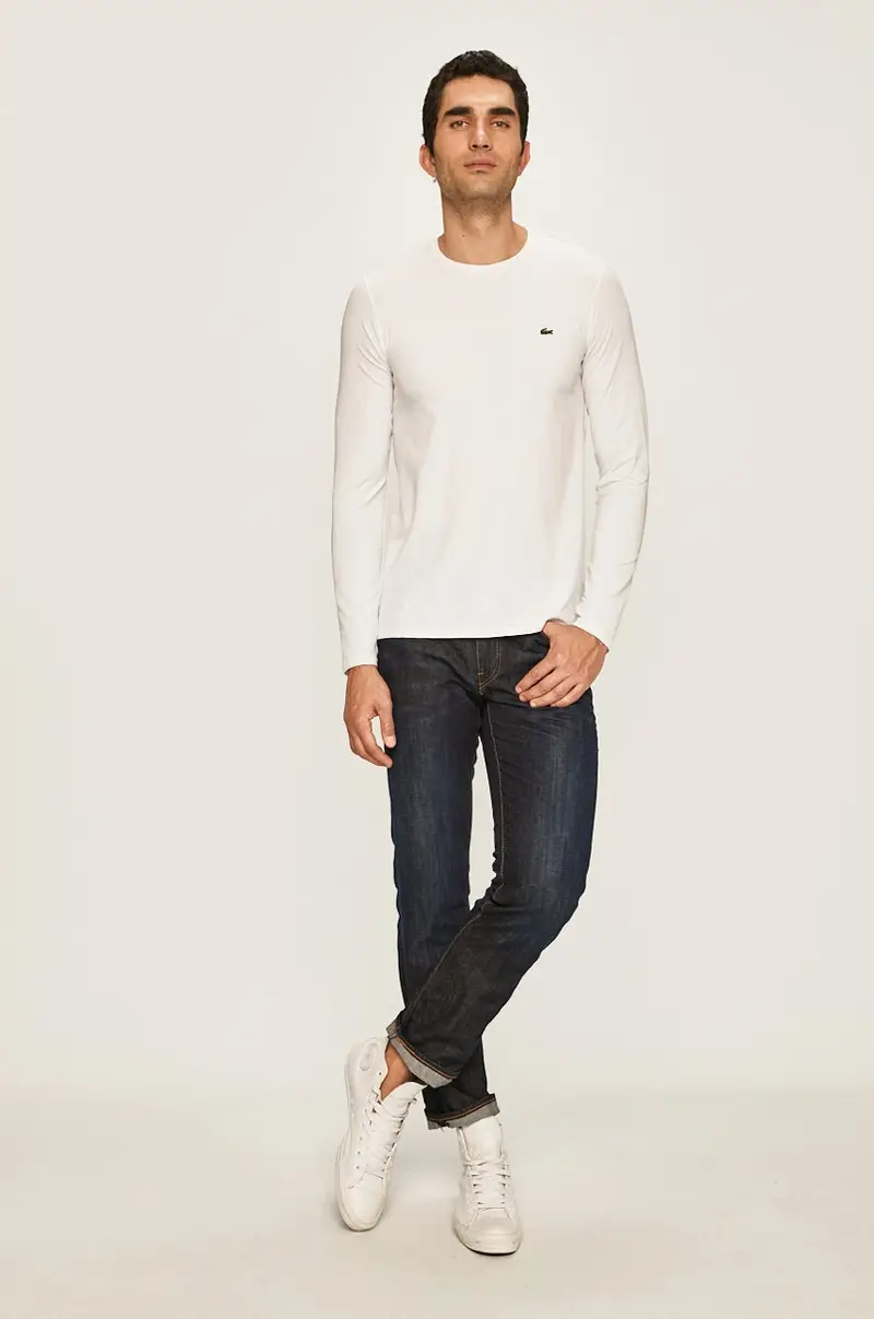 camicia a maniche lunghe Bianco miniatura 2