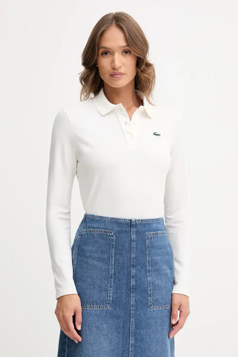 camicia a maniche lunghe colore beige PF4567