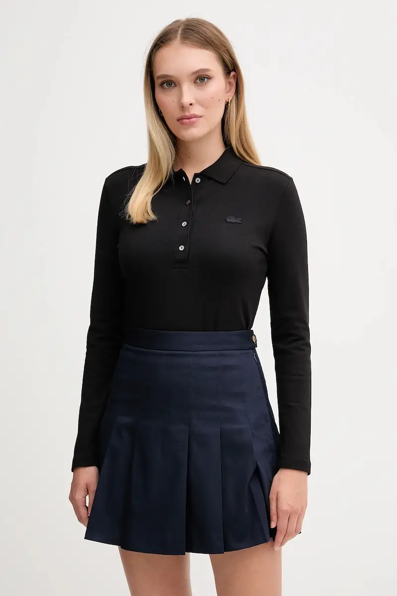 camicia a maniche lunghe donna colore nero PF5464