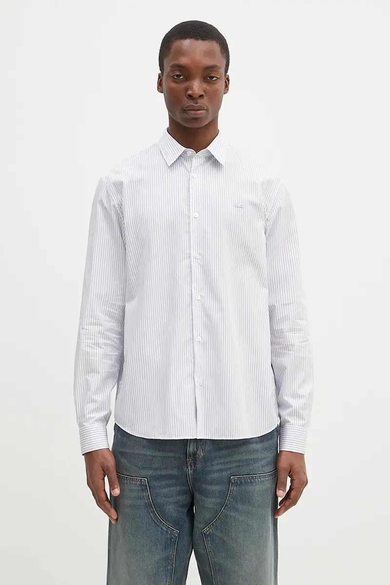 camicia in cotone uomo colore blu CH9087