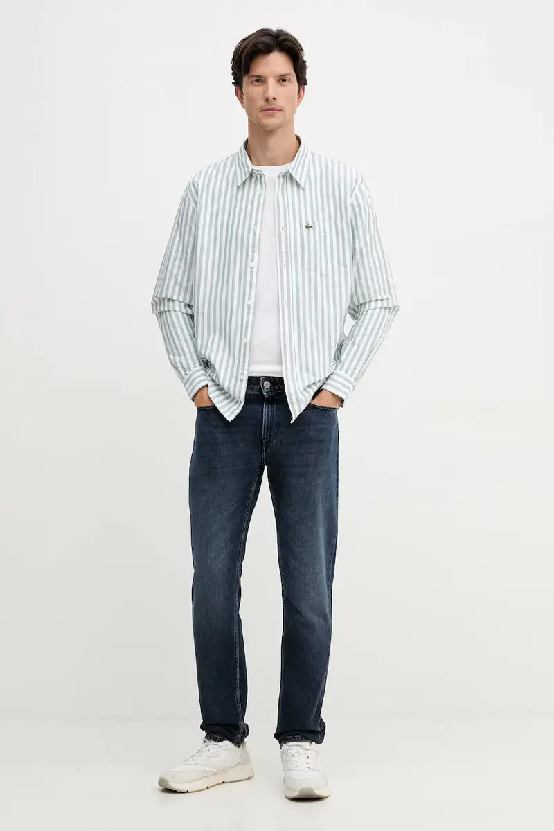 camicia uomo colore blu CH5623 Verde miniatura 2