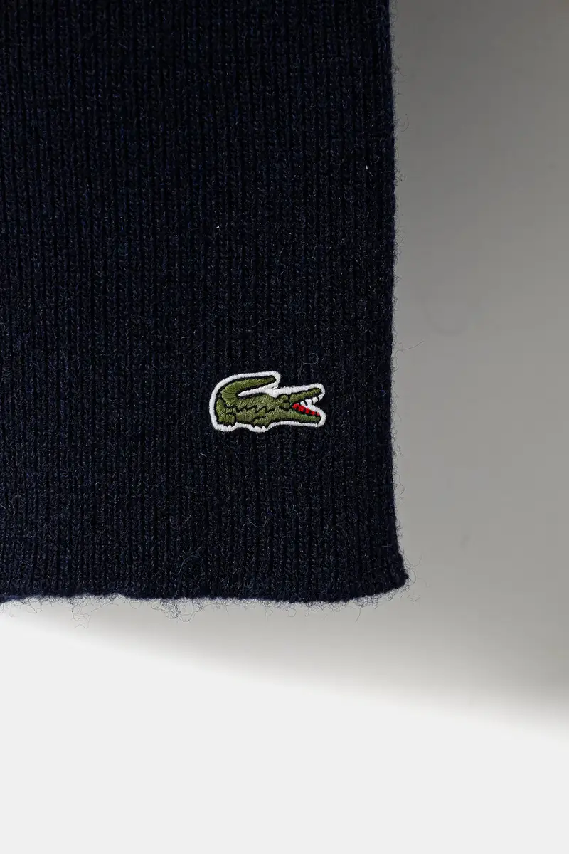 cappello e sciarpa di lana colore blu navy RB5385 miniatura 4