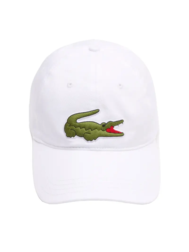 Cappello unisex bianco big logo miniatura 2