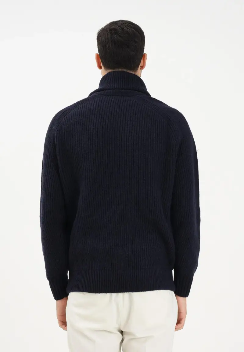 Lacoste Cardigan Uomo Blu 3817536 miniatura 3