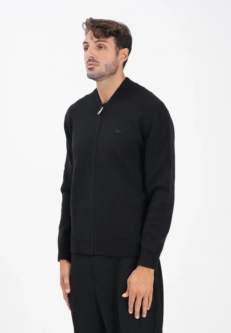 Lacoste Cardigan Uomo Nero 2818302