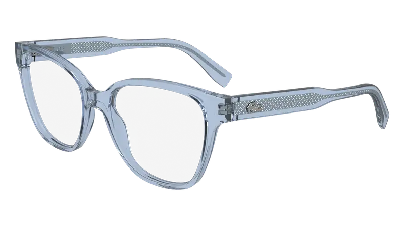 Lacoste Donna L2944 400 Montature da vista Bio-iniettato Azzurro  Squadrata Normale Normale