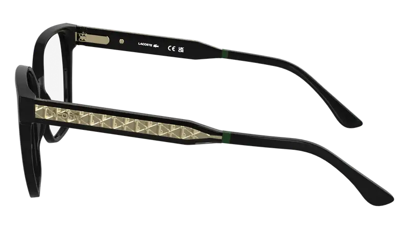 Lacoste Donna L2978 001 Montature da vista Bio-iniettato Nero Squadrata Normale miniatura 2