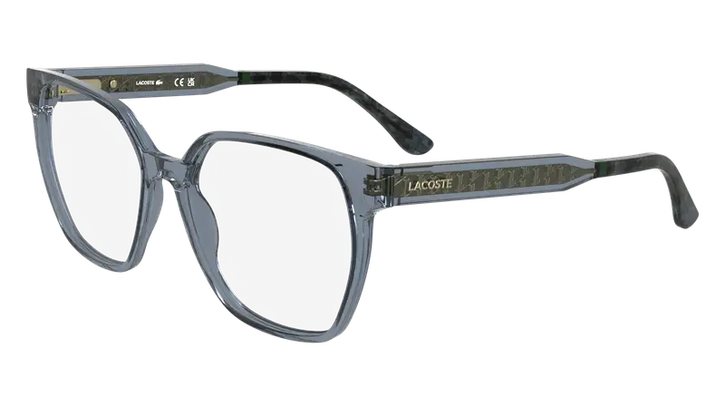Lacoste Donna L2978 035 Montature da vista Bio-iniettato Grigio Squadrata Normale
