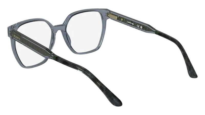 Lacoste Donna L2978 035 Montature da vista Bio-iniettato Grigio Squadrata Normale miniatura 3