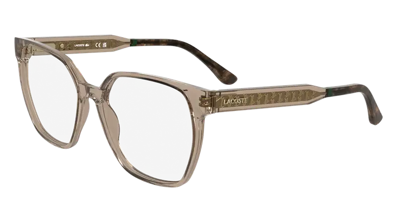 Lacoste Donna L2978 662 Montature da vista Bio-iniettato Rosa Squadrata Normale