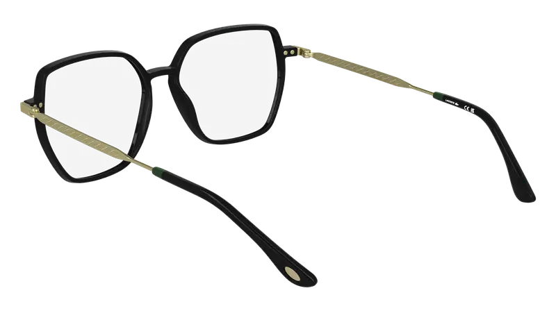 Lacoste Donna L2981 001 Montature da vista Bio-iniettato Nero Squadrata Normale miniatura 3