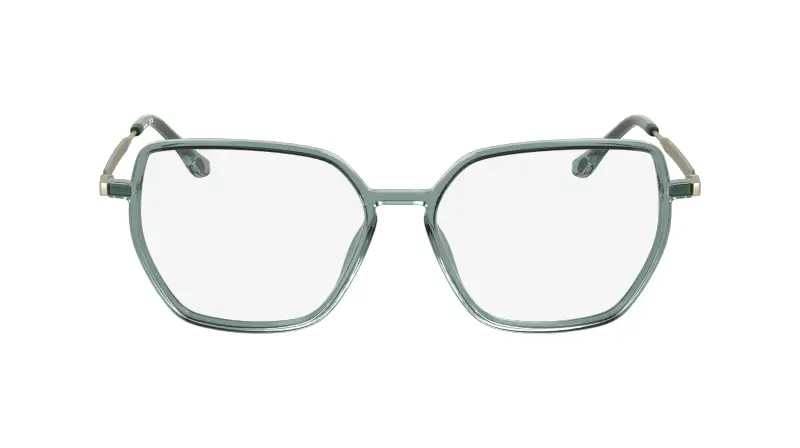 Donna L2981 400 Montature da vista Bio-iniettato Azzurro Squadrata Normale miniatura 2