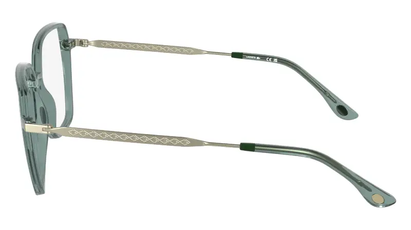 Donna L2981 400 Montature da vista Bio-iniettato Azzurro Squadrata Normale miniatura 3