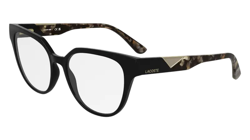 Lacoste Donna L2982 001 Montature da vista Bio-iniettato Nero Squadrata Normale