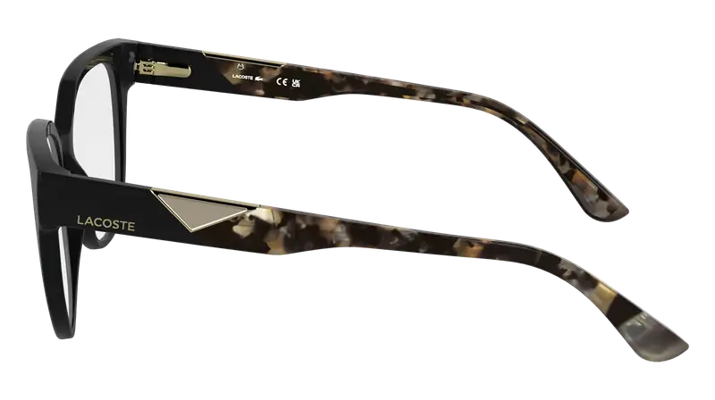 Lacoste Donna L2982 001 Montature da vista Bio-iniettato Nero Squadrata Normale miniatura 2