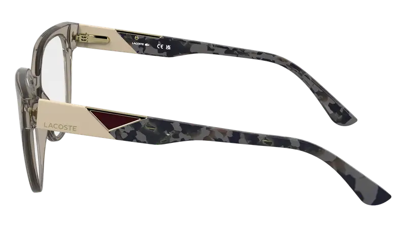 Lacoste Donna L2982 264 Montature da vista Bio-iniettato Beige Squadrata Normale miniatura 2