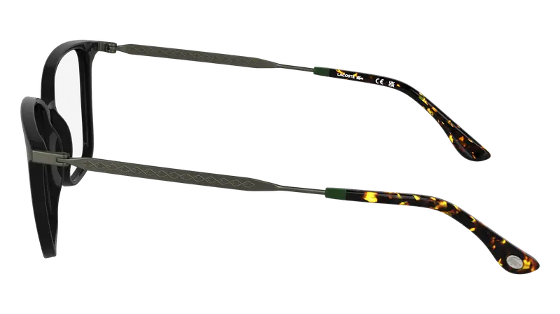 Lacoste Donna L2984 001 Montature da vista Bio-iniettato Nero Squadrata Normale miniatura 2