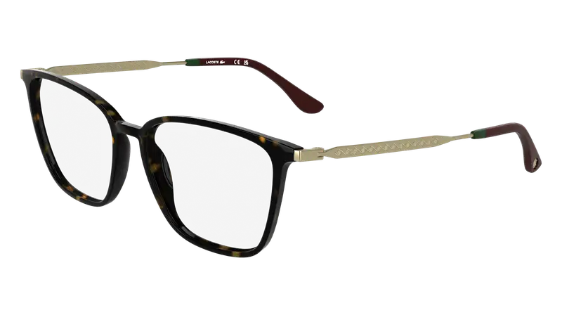 Lacoste Donna L2984 230 Montature da vista Bio-iniettato Havana  Squadrata Normale
