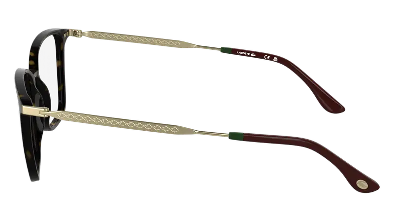 Lacoste Donna L2984 230 Montature da vista Bio-iniettato Havana Squadrata Normale miniatura 2